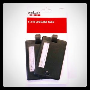 NWT Embark Luggage Tags - Set of 2